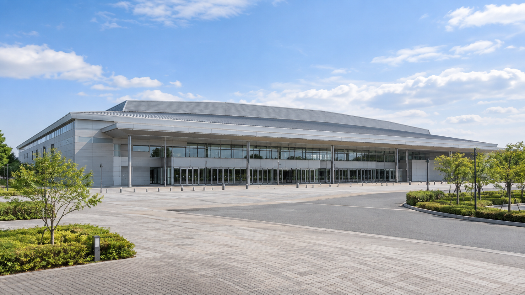 石川県産業展示館4号館の外観イメージ