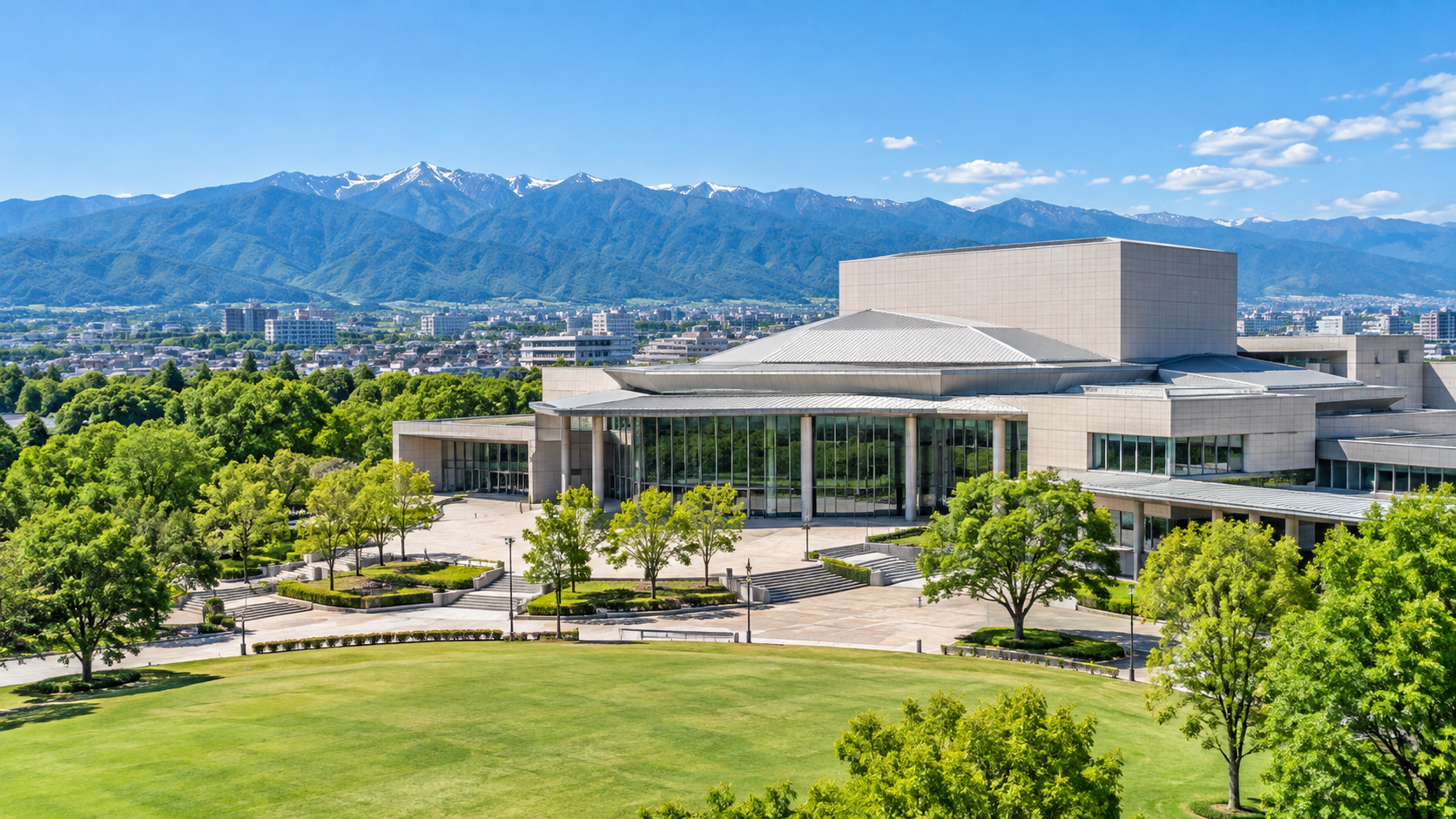 キッセイ文化ホールの外観